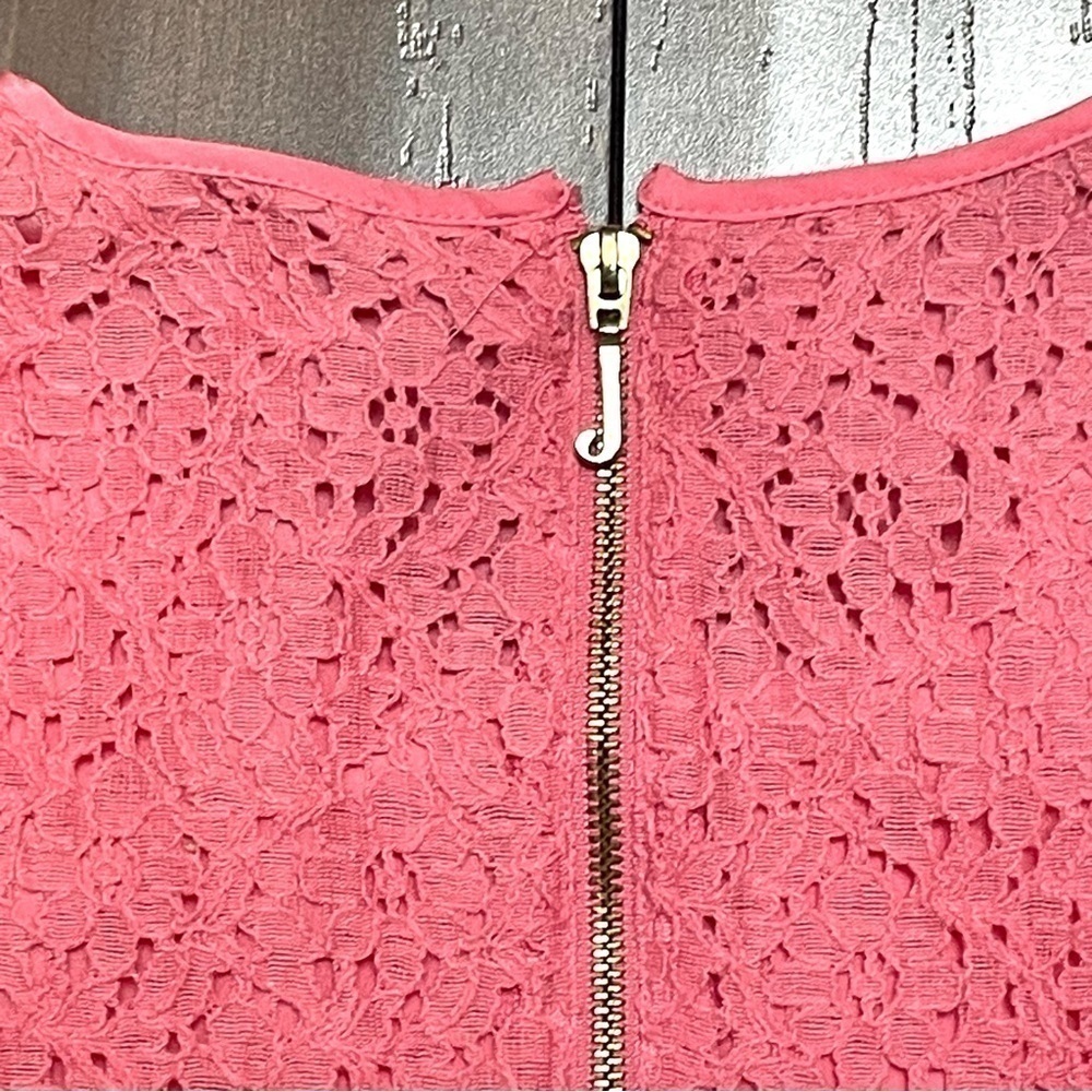 Juicy Couture Floral Lace Ruffle Sleeveless Dress - Picture 6 of 11
